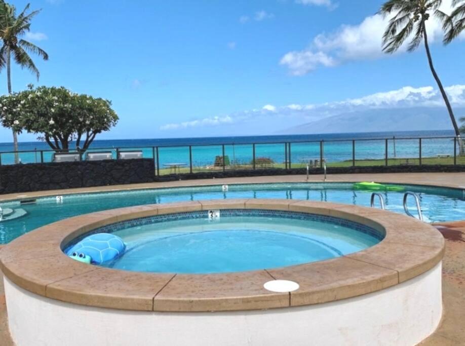 Coral Cove-Poolside Condo And Panoramic Ocean View Kahana Esterno foto